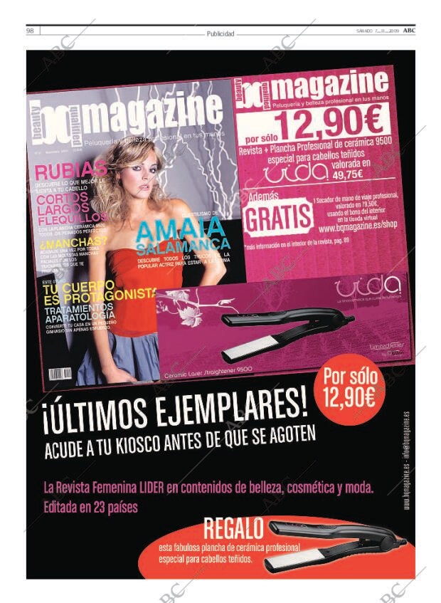 ABC MADRID 07-11-2009 página 98