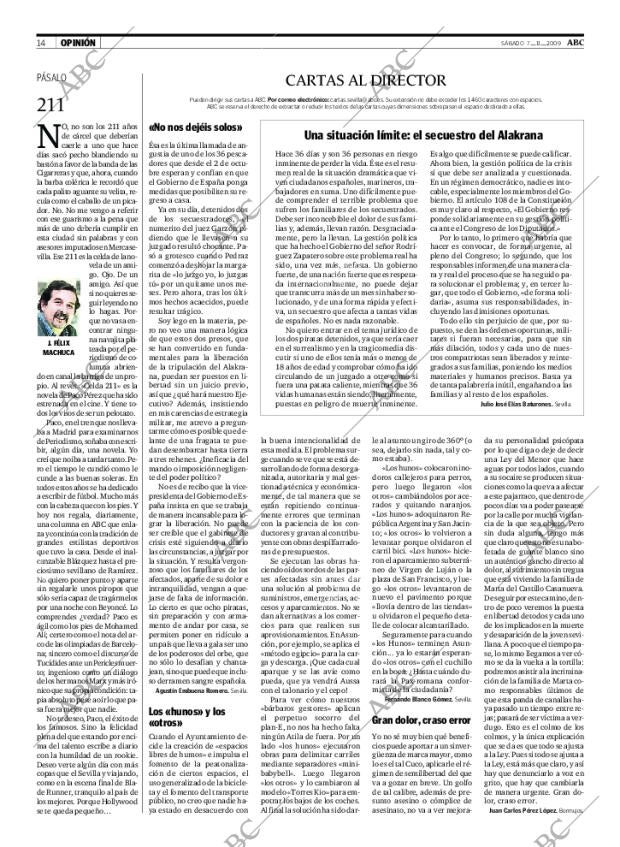 ABC SEVILLA 07-11-2009 página 14