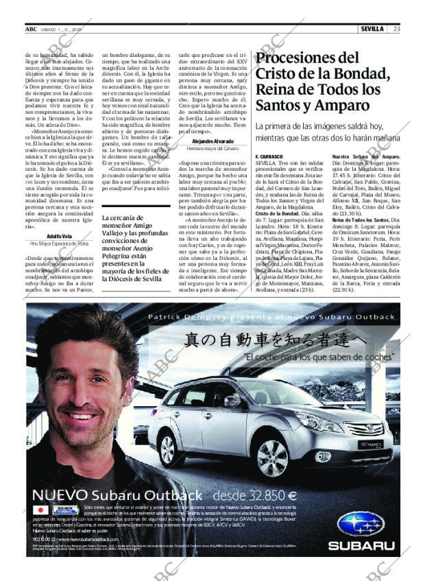 ABC SEVILLA 07-11-2009 página 23