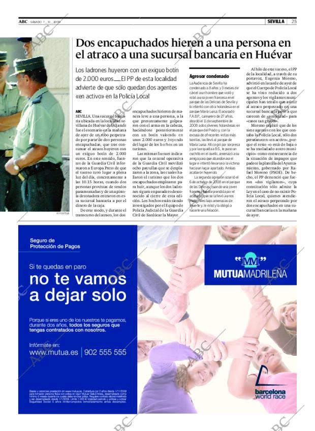ABC SEVILLA 07-11-2009 página 25