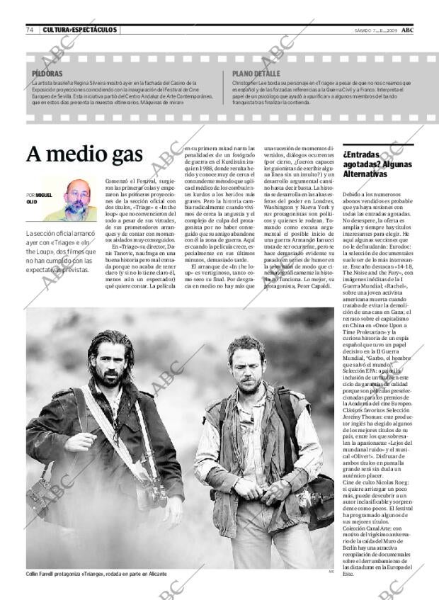 ABC SEVILLA 07-11-2009 página 74