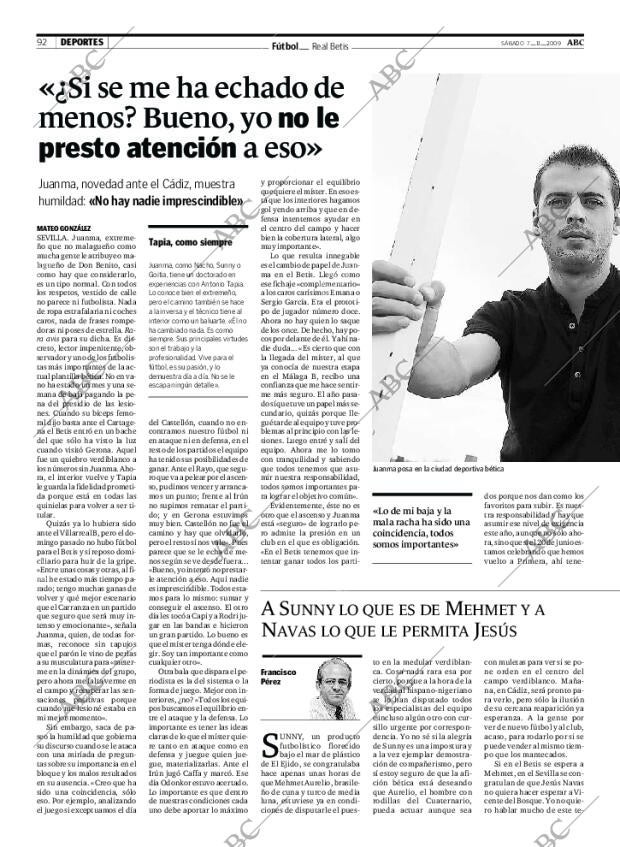 ABC SEVILLA 07-11-2009 página 92