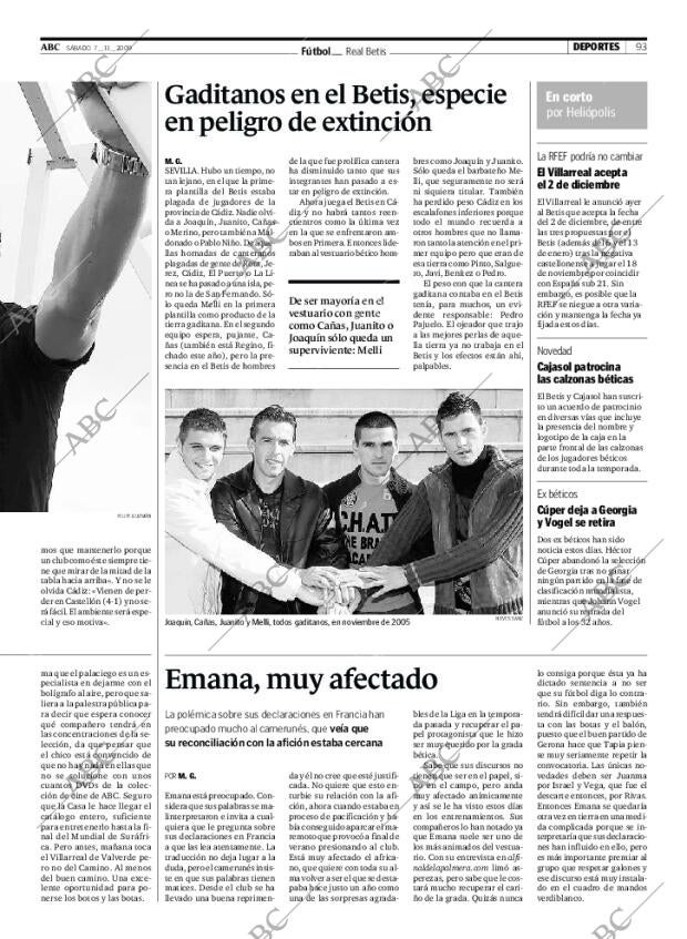 ABC SEVILLA 07-11-2009 página 93