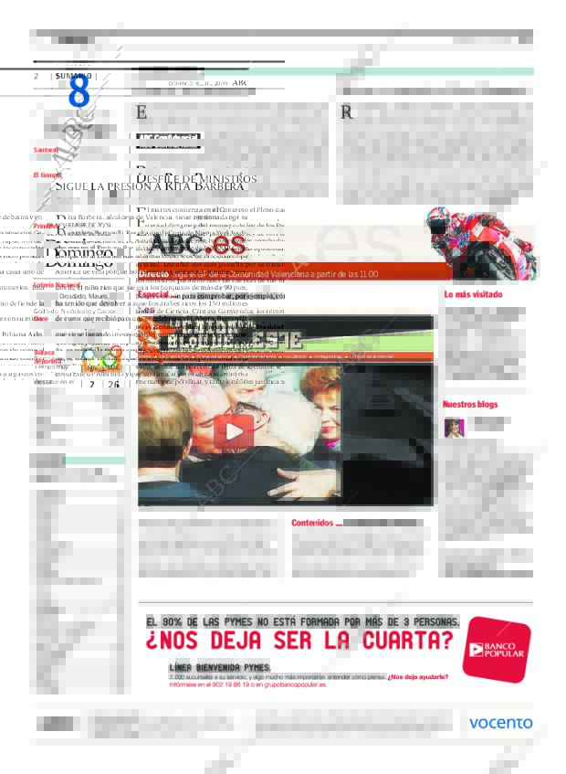 ABC MADRID 08-11-2009 página 2