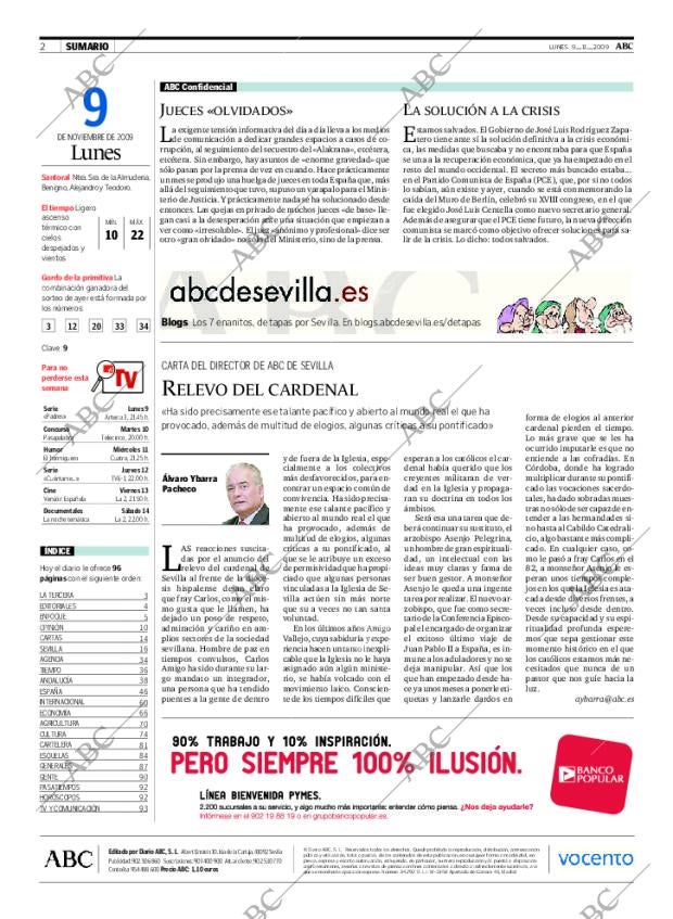 ABC SEVILLA 09-11-2009 página 2