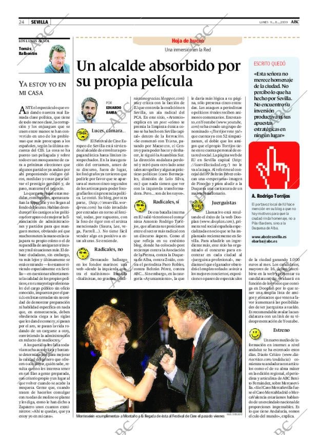 ABC SEVILLA 09-11-2009 página 24