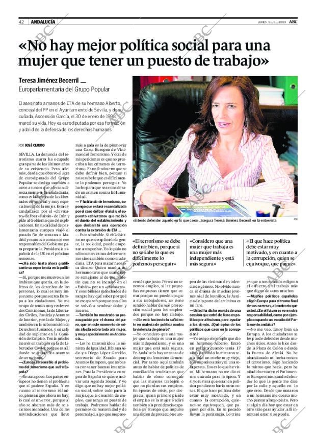 ABC SEVILLA 09-11-2009 página 42