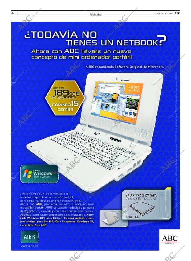 ABC SEVILLA 09-11-2009 página 44