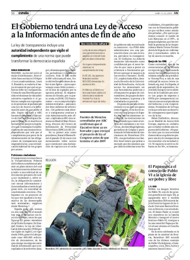 ABC SEVILLA 09-11-2009 página 58