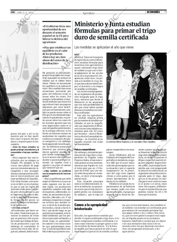ABC SEVILLA 09-11-2009 página 71