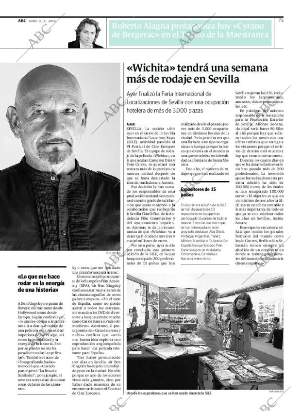 ABC SEVILLA 09-11-2009 página 75