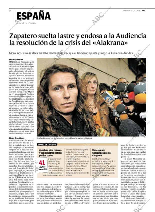 ABC MADRID 11-11-2009 página 14