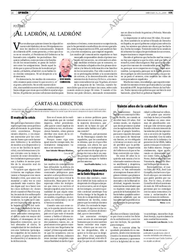 ABC SEVILLA 11-11-2009 página 14
