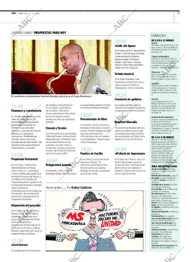 ABC SEVILLA 11-11-2009 página 33