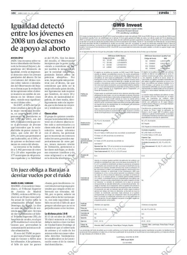 ABC SEVILLA 11-11-2009 página 55