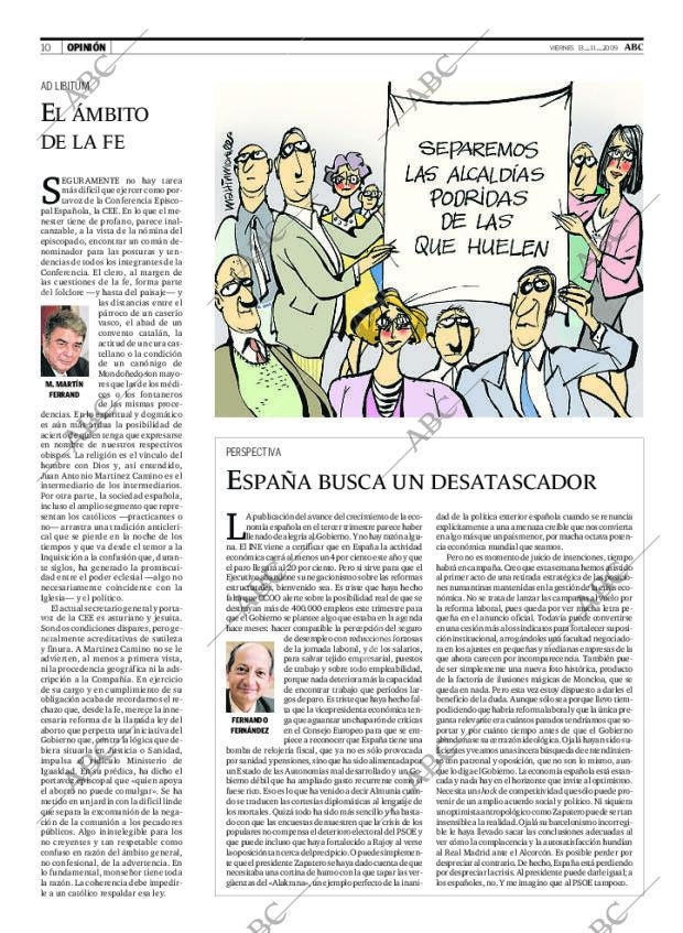 ABC MADRID 13-11-2009 página 10