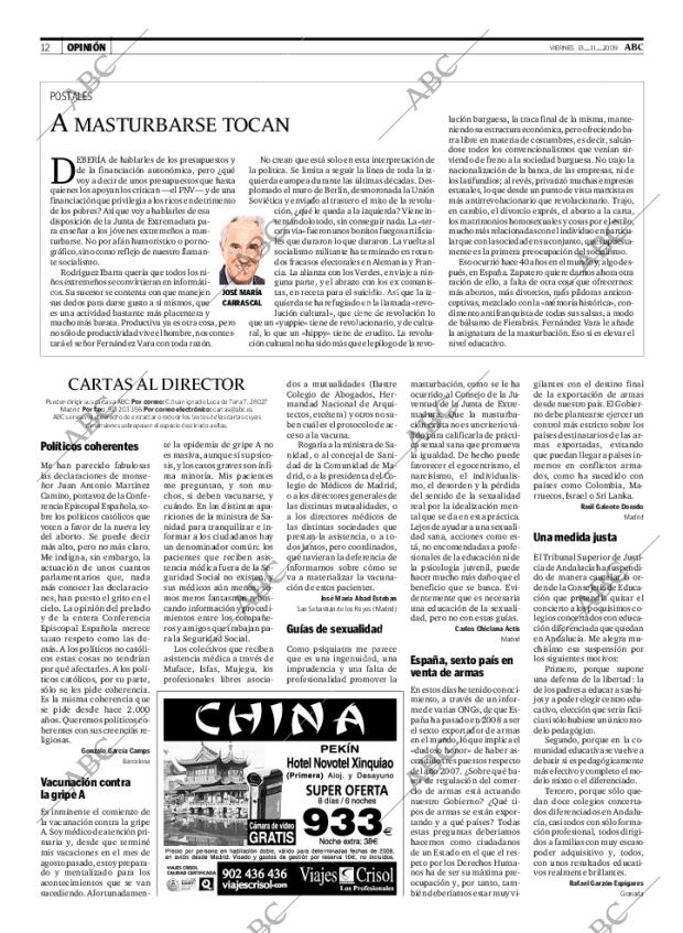 ABC MADRID 13-11-2009 página 12