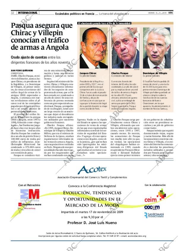 ABC MADRID 13-11-2009 página 32