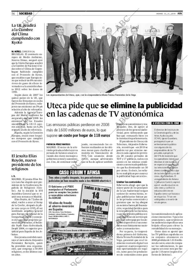 ABC MADRID 13-11-2009 página 56