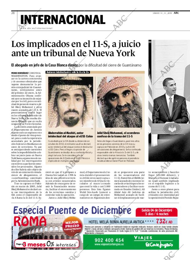 ABC MADRID 14-11-2009 página 28