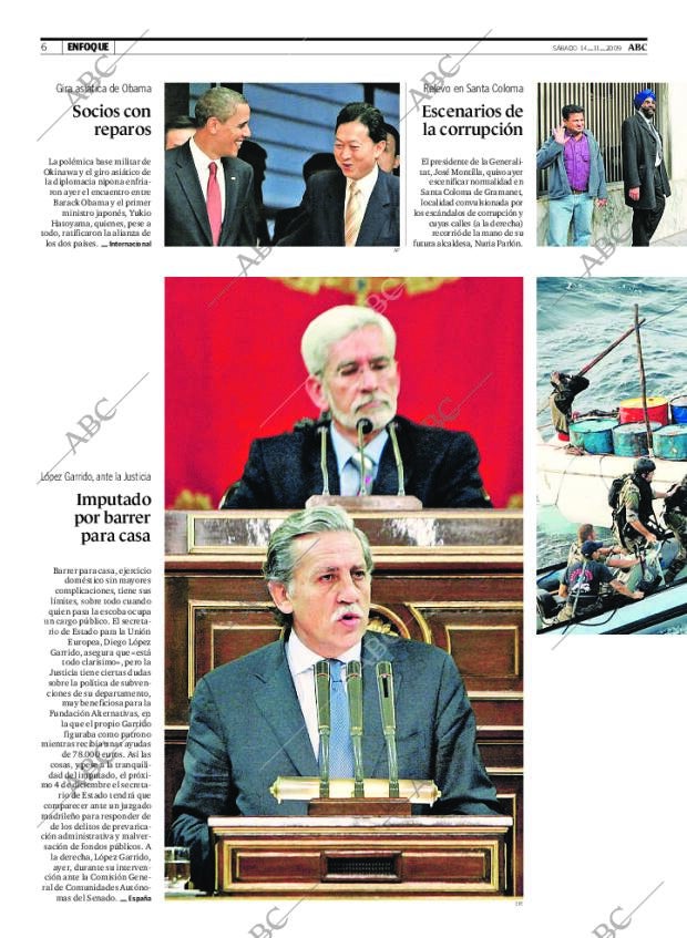 ABC MADRID 14-11-2009 página 6