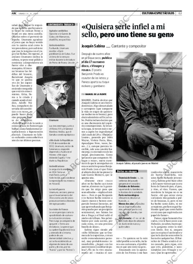 ABC MADRID 14-11-2009 página 63