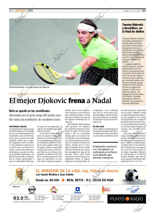 ABC SEVILLA 15-11-2009 página 106