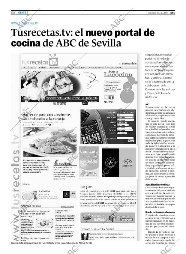 ABC SEVILLA 15-11-2009 página 112