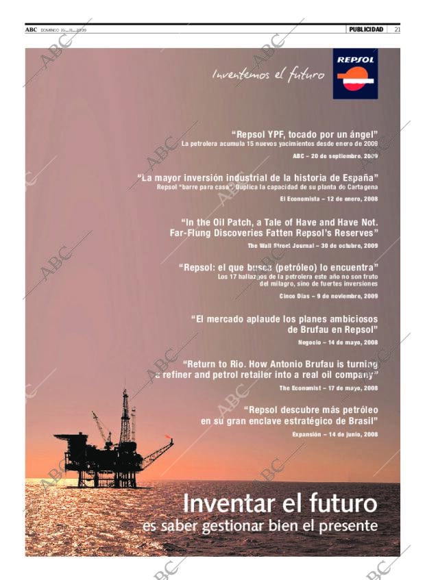 ABC SEVILLA 15-11-2009 página 23