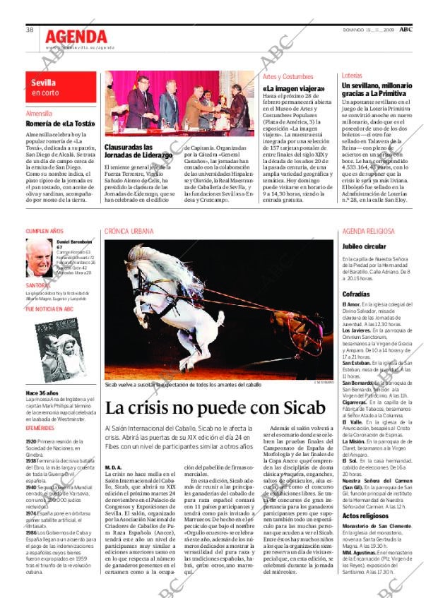 ABC SEVILLA 15-11-2009 página 40