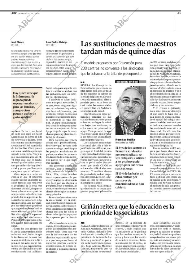 ABC SEVILLA 15-11-2009 página 47