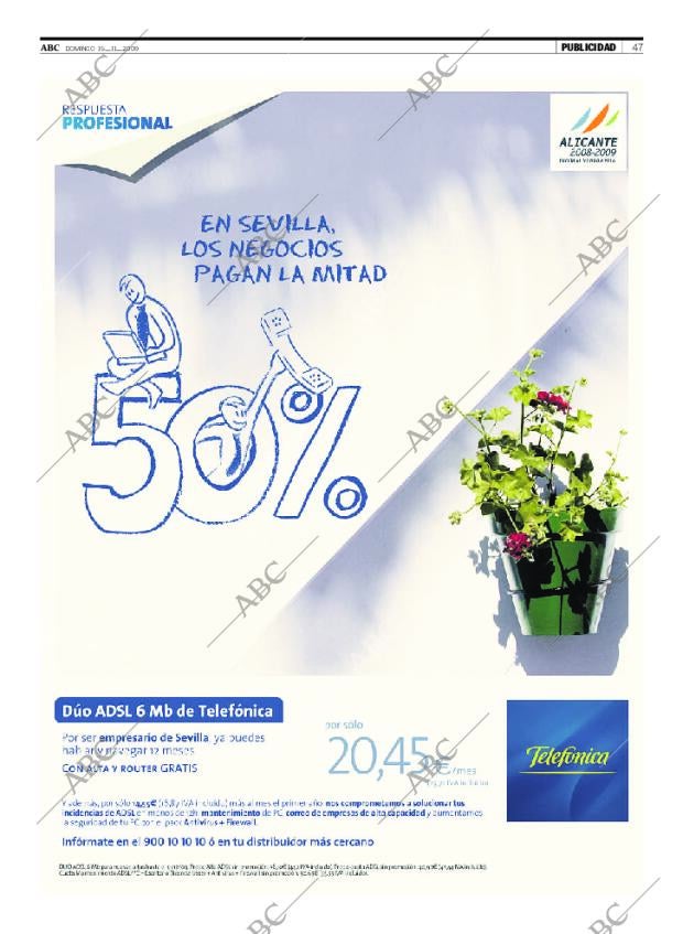 ABC SEVILLA 15-11-2009 página 49