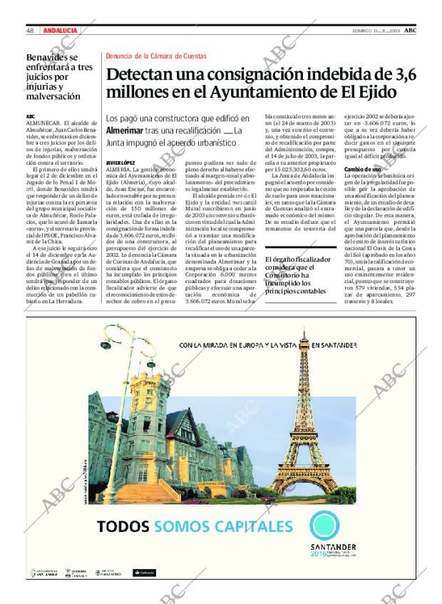 ABC SEVILLA 15-11-2009 página 50