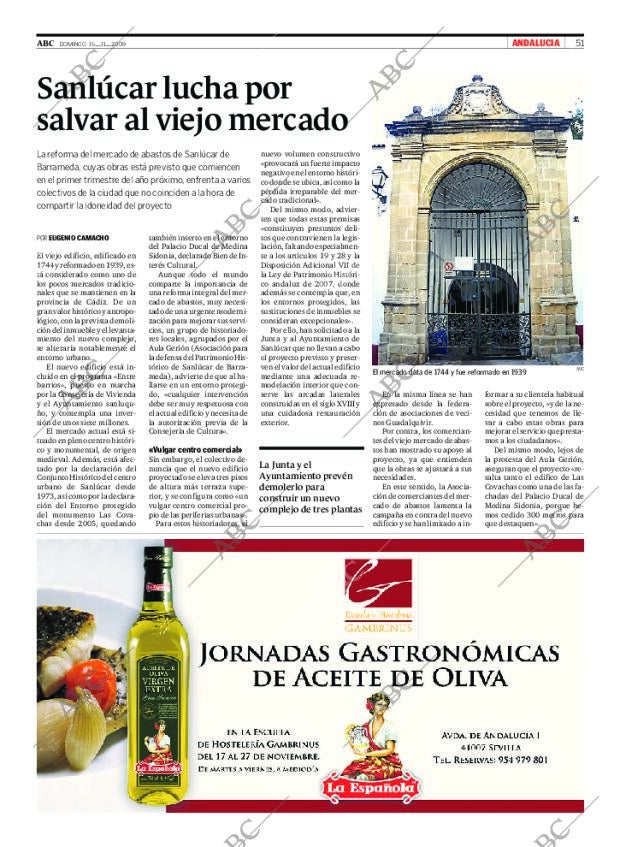 ABC SEVILLA 15-11-2009 página 53