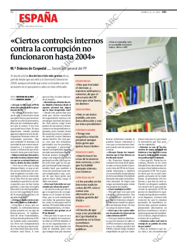 ABC SEVILLA 15-11-2009 página 54