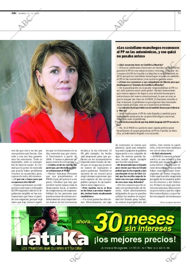 ABC SEVILLA 15-11-2009 página 55