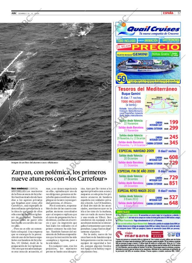 ABC SEVILLA 15-11-2009 página 59