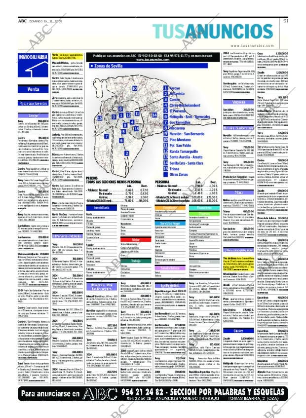 ABC SEVILLA 15-11-2009 página 93