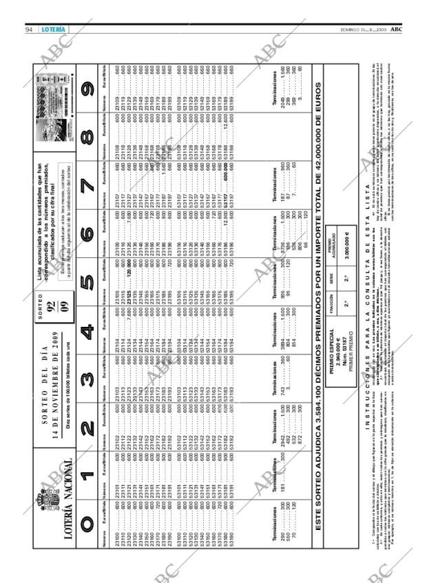 ABC SEVILLA 15-11-2009 página 96