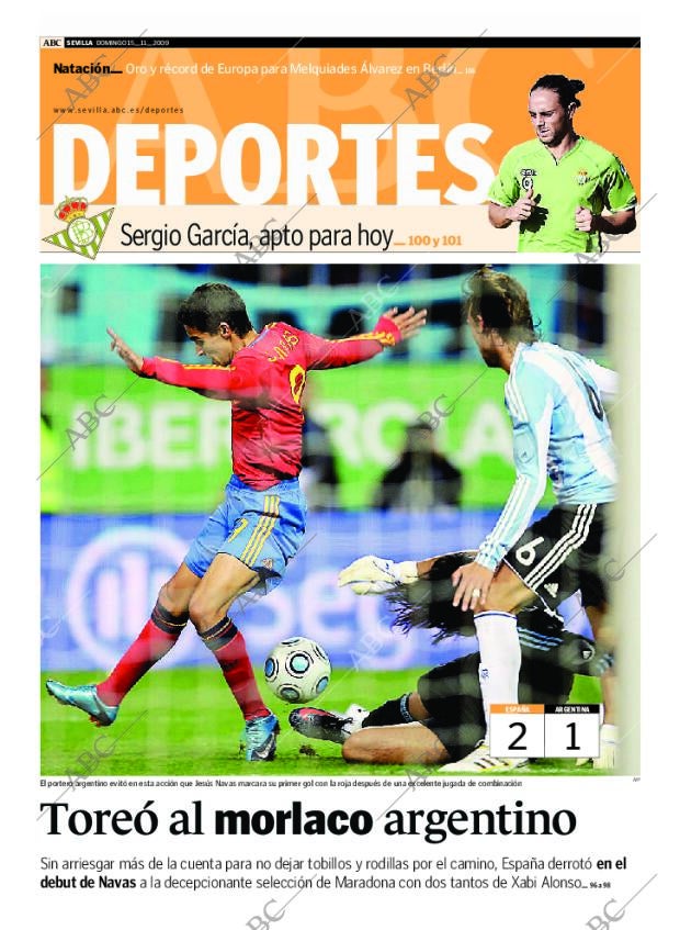 ABC SEVILLA 15-11-2009 página 97