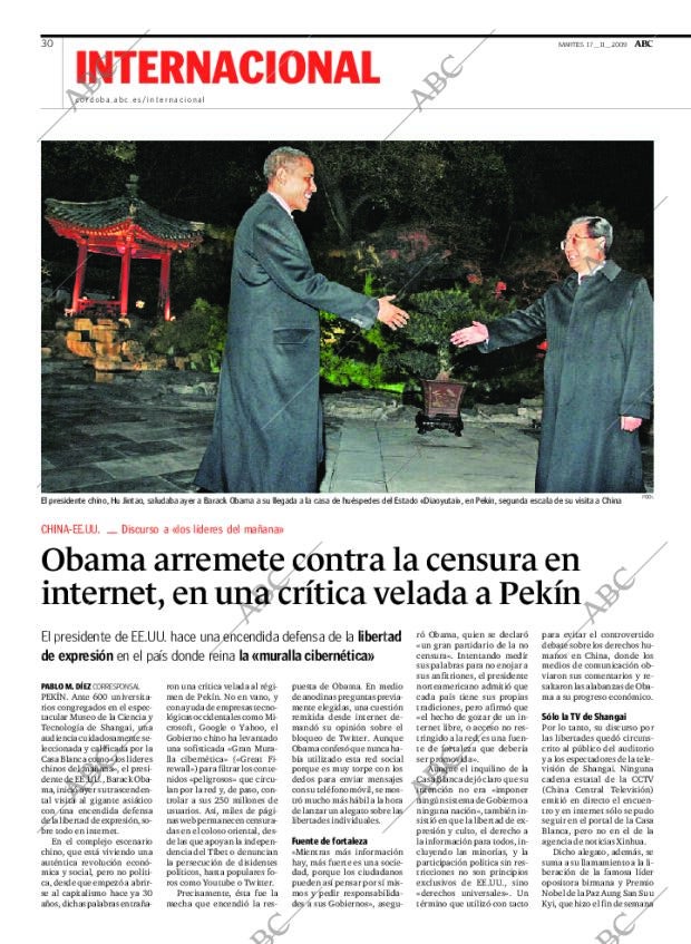 ABC CORDOBA 17-11-2009 página 30