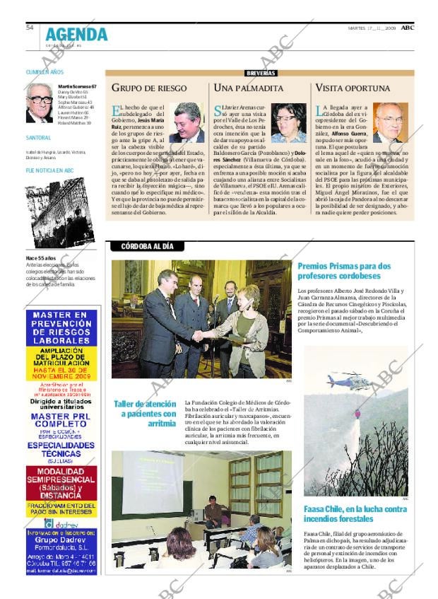 ABC CORDOBA 17-11-2009 página 54