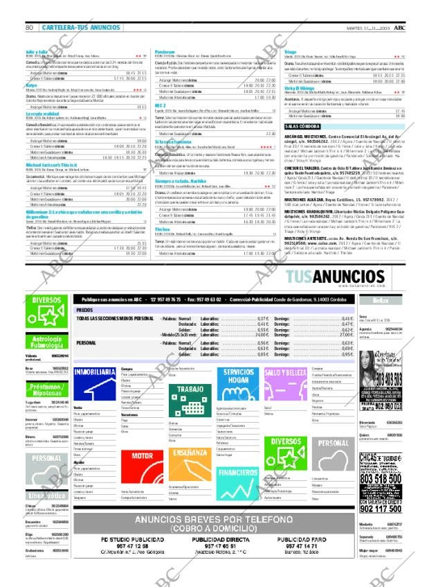 ABC CORDOBA 17-11-2009 página 80