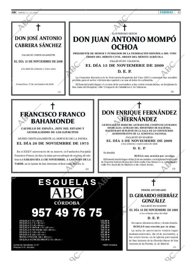 ABC CORDOBA 17-11-2009 página 81