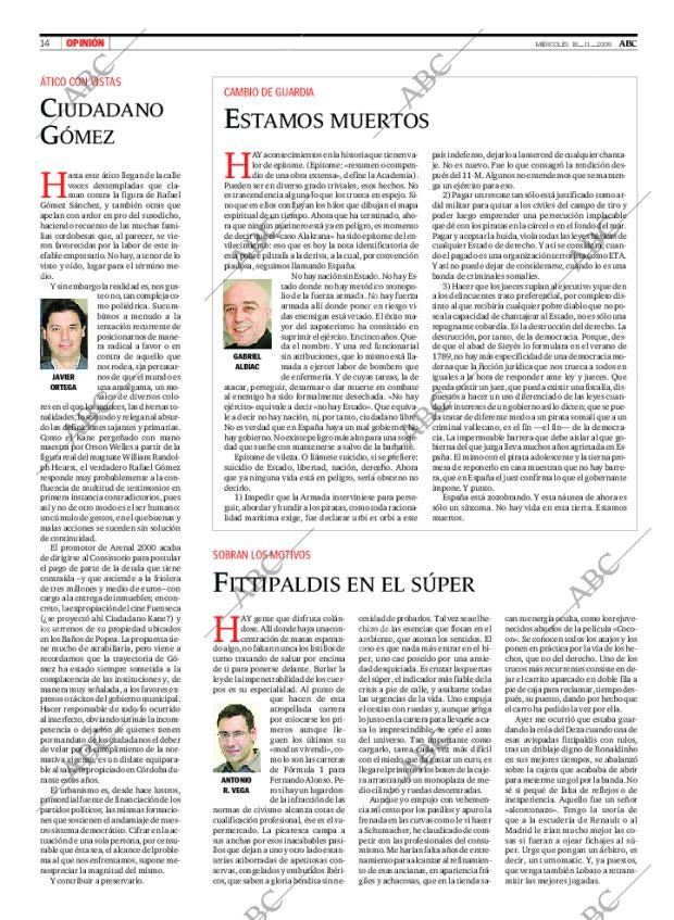 ABC CORDOBA 18-11-2009 página 14