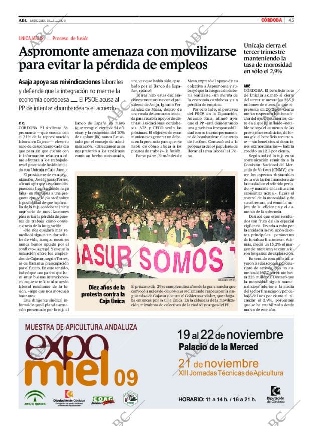 ABC CORDOBA 18-11-2009 página 45