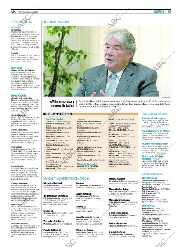 ABC CORDOBA 18-11-2009 página 55