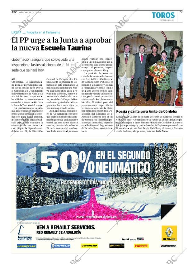 ABC CORDOBA 18-11-2009 página 77