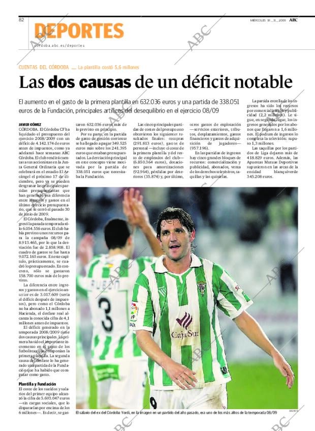 ABC CORDOBA 18-11-2009 página 82