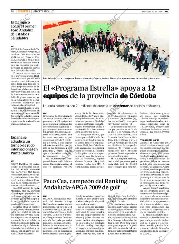 ABC CORDOBA 18-11-2009 página 88